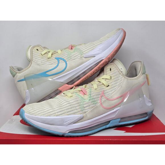 Nike LeBron Witness 6 EASTER CZ4052-103 Size 12 WORN main image 8